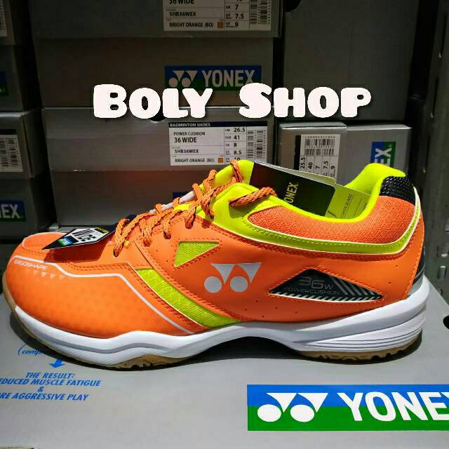 Yonex SHB36W SHB 36 Wide SHB36WEX Sepatu Badminton Asli Original