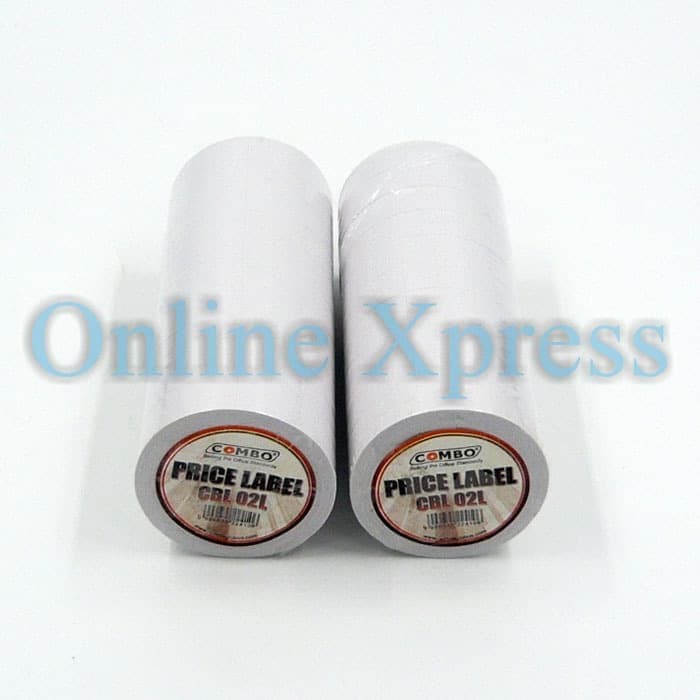 

Label Harga 2 Baris Putih / Price Label 2 Line / Refill Price Label