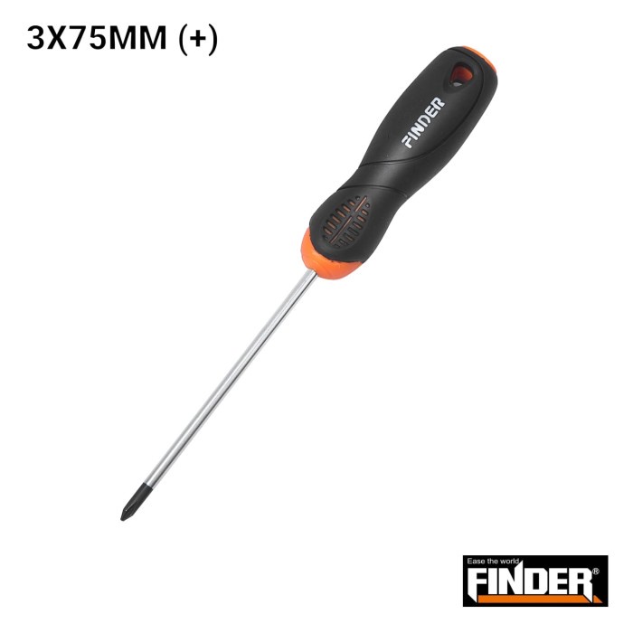 OBENG PLUS (+) FINDER CHROME VANADIUM 3INCX75MM