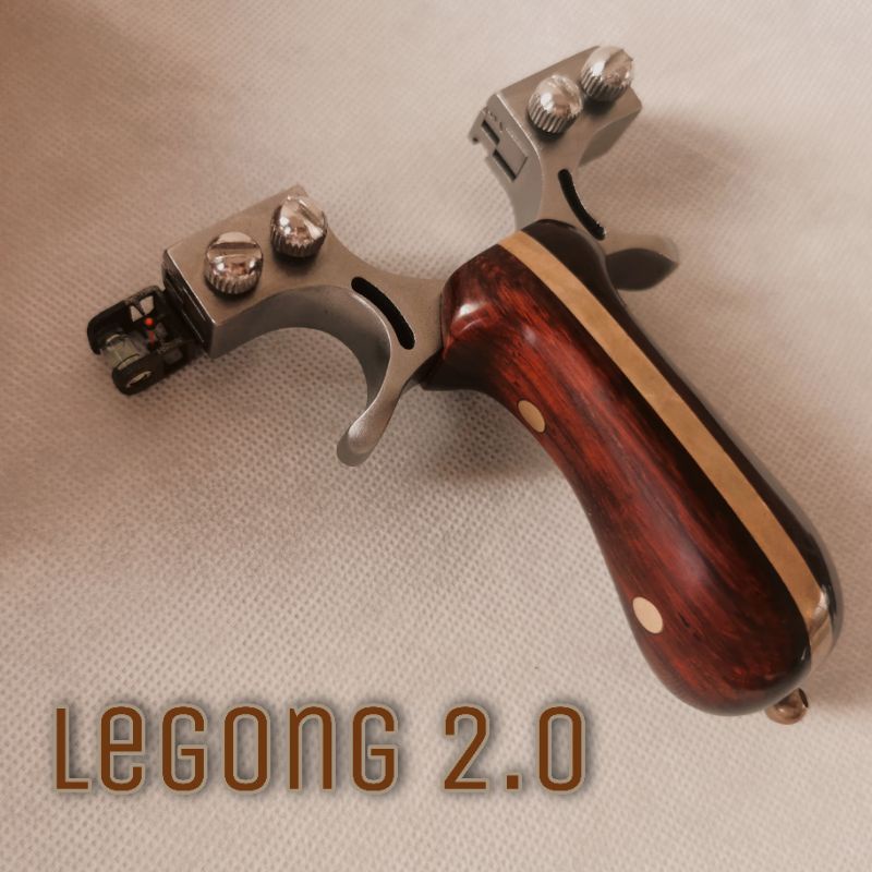 Ketapel OTT Flat Stainless -  LEGONG 2.0