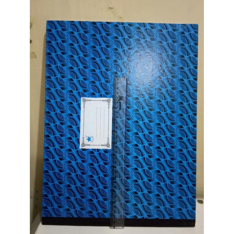 

Buku Tulis Hard Cover Double Folio 100 Lbr Bintang Obor