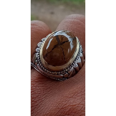 Batu cincin tapak jalak badar asem asli natural