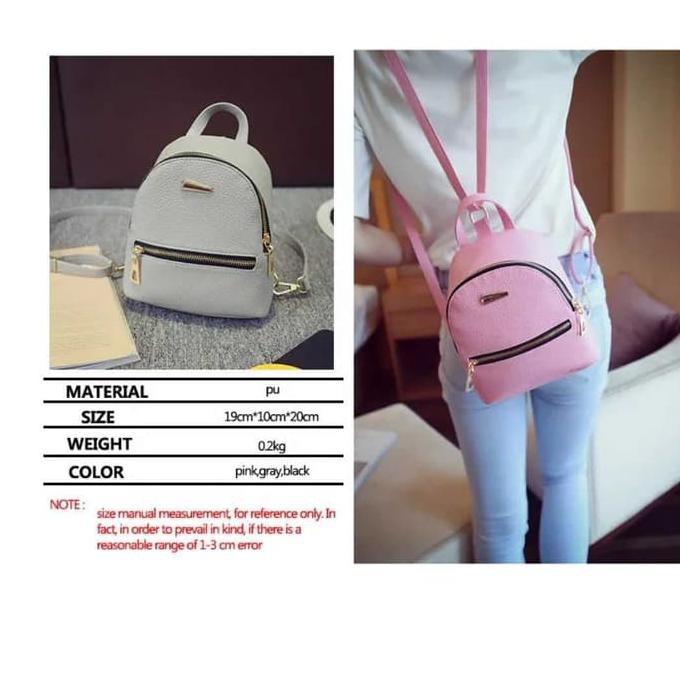 Tas Ransel Mini Jansport - Hitam