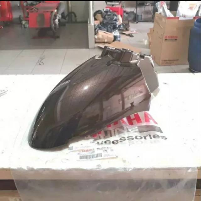 SPAKBOR DEPAN FINO FI 125 COKLAT ORIGINAL YGP