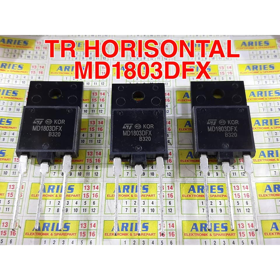 TRANSISTOR HORISONTAL MD1803DFX BESAR MD 1803 DFX