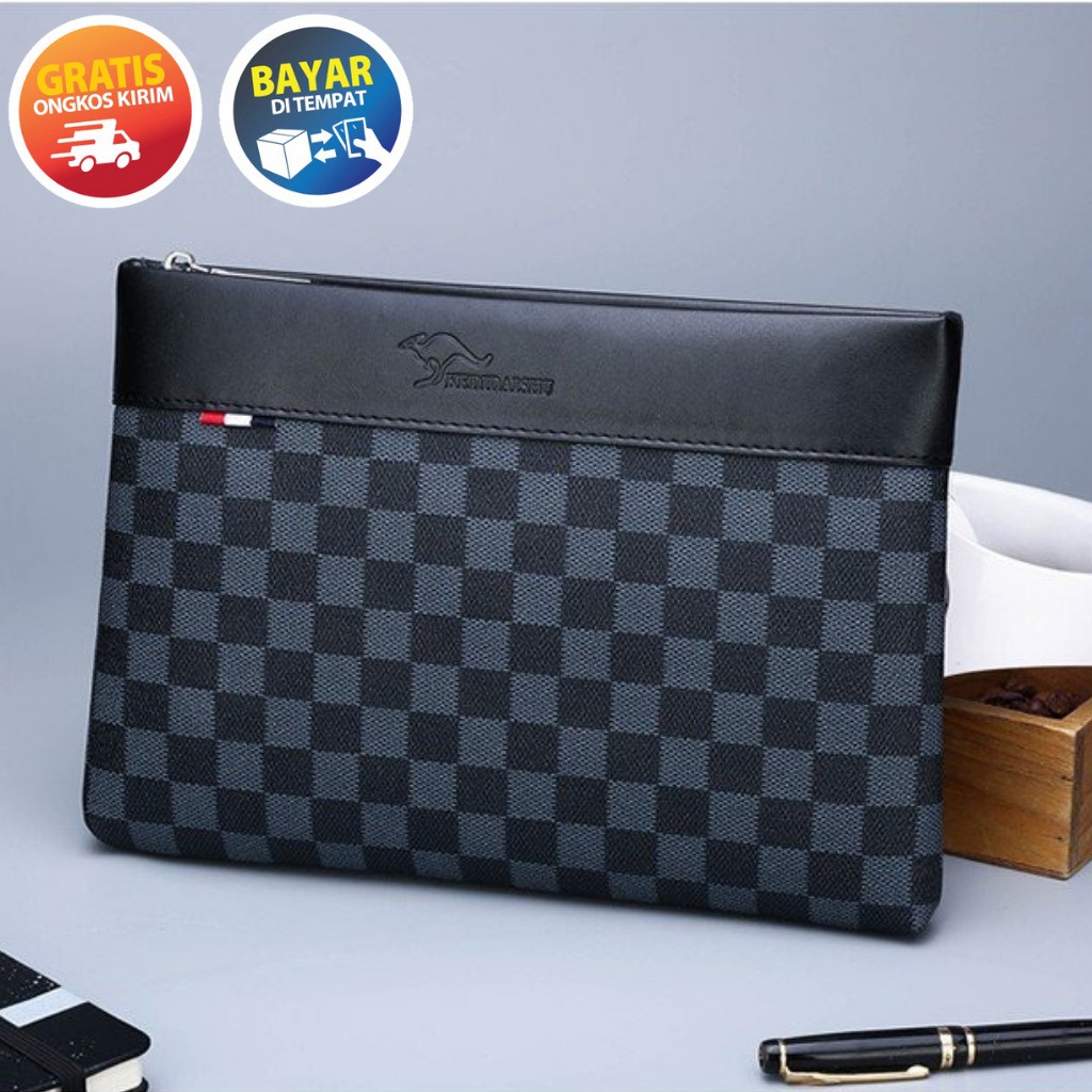 MIKADO - TS335 CLUTCH PRIA CLUTCH BAG PRIA TAS CLUTCH PRIA IMPOR COD JAKARTA CLUTCH BAG MURAH