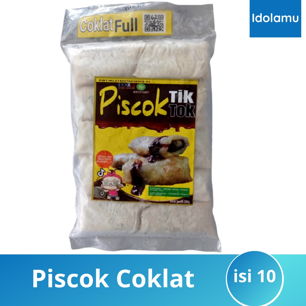 

Piscok Viral! rasa Coklat isi 10