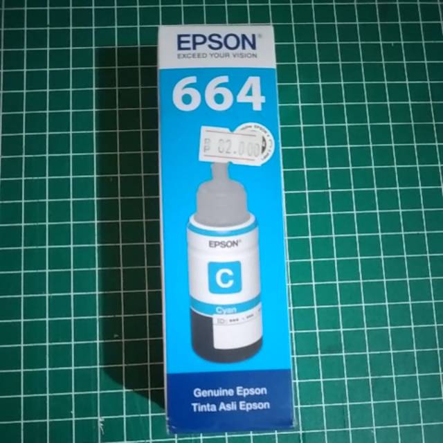 Jual Tinta Epson 664 Cyan | Shopee Indonesia