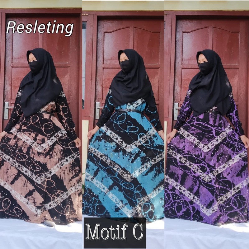 SALE!! Gamis Twill Rayon Super jumbo LD 125