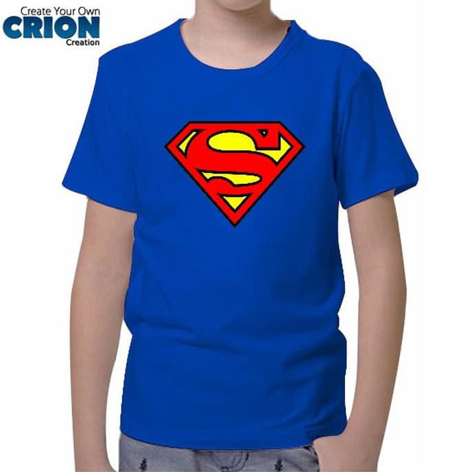Kaos Superman Anak - Superman Logo Original - By Crion