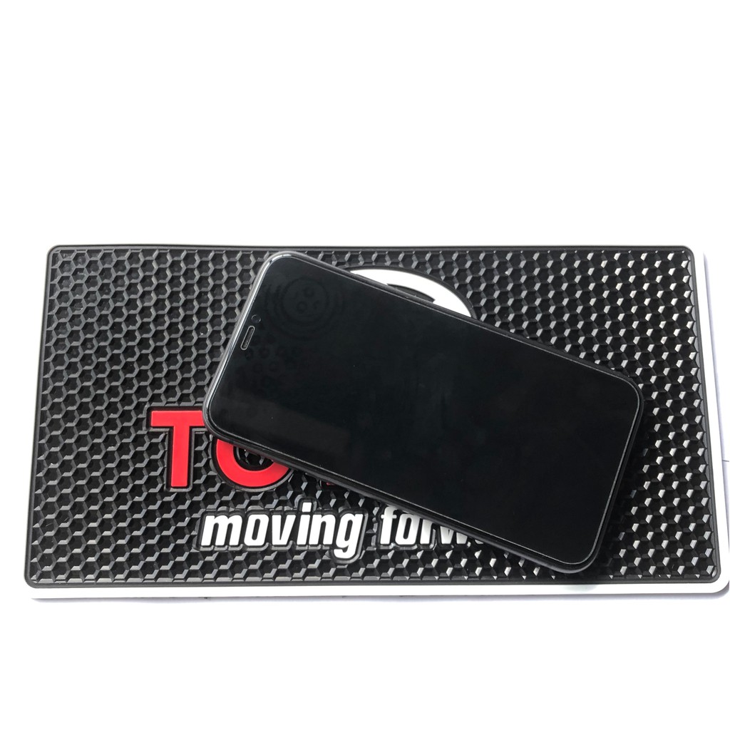 Toyota Anti-slip Mat untuk Car Center Console Car Storage Mat / Braket Navigasi Telepon