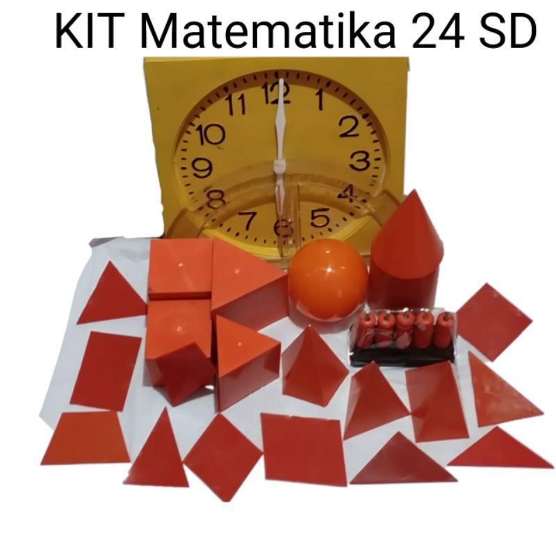 

perlengkapan sekolah Kit Matematika isi 24pcs Murah