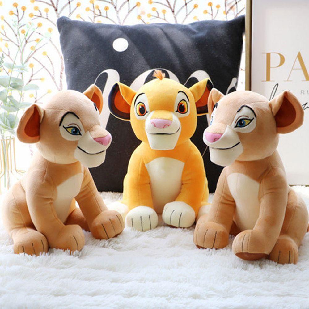 Mxbeauty Simba Plush Toy Mainan Anak Ulang Tahun Boneka Plush Boneka Binatang Nala Lembut Lion Plush Toys