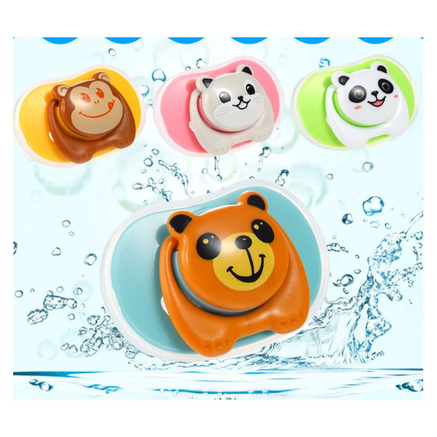 Empeng bayi / dot bayi animal lucu beruang bear Baby Pacifier / Dot Bayi / BPA FREE / Dot BULAT