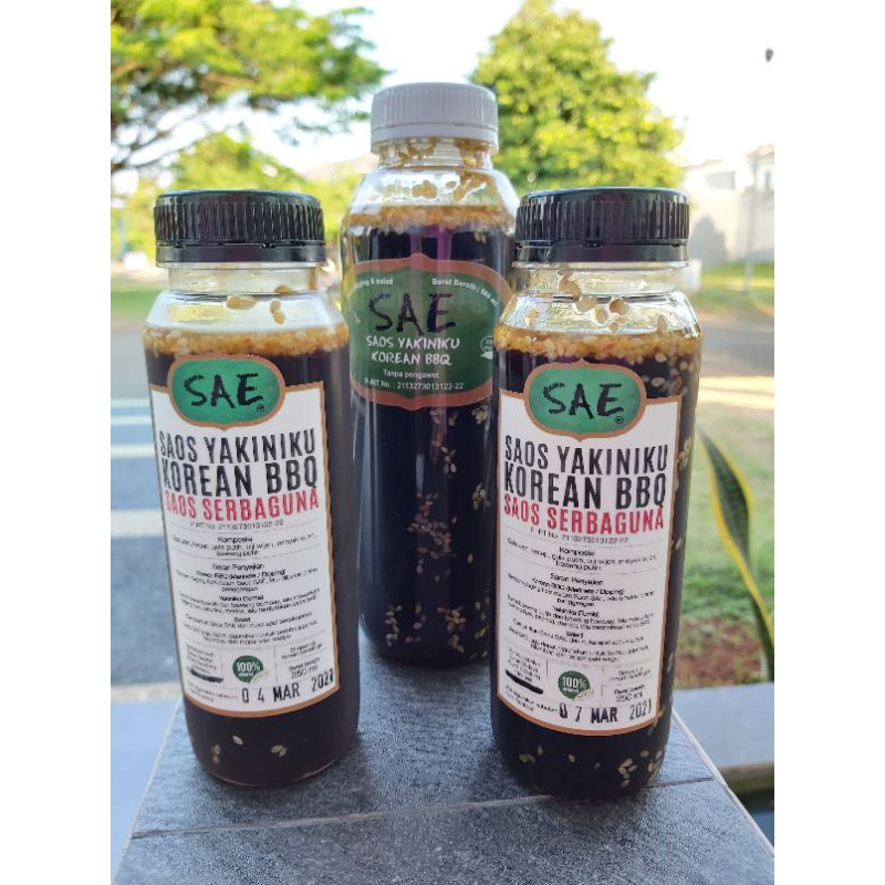 

SAE Yakiniku and Korean BBQ Sauce by @superdaging