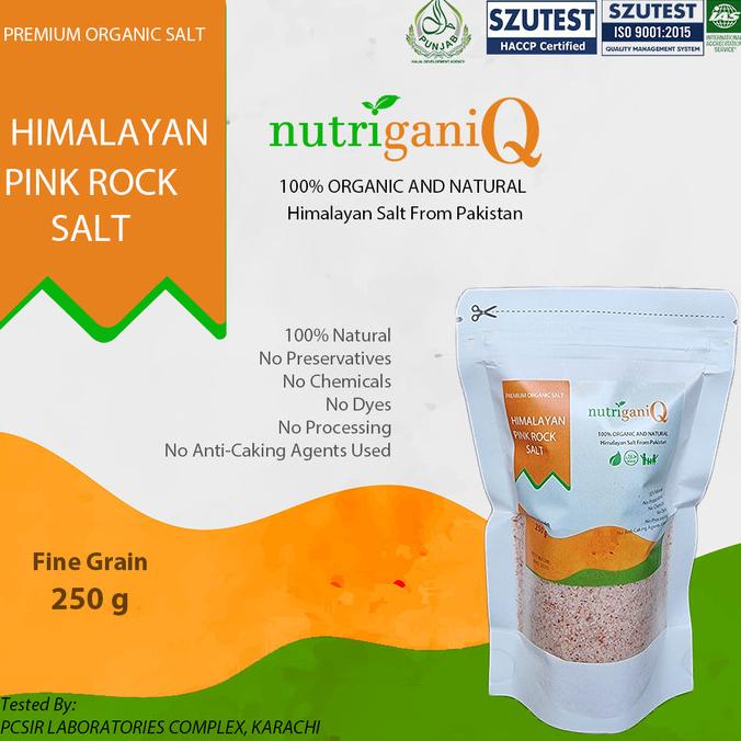 

TERBARU GARAM HIMALAYA ASLI NUTRIGANIQ IMPORT PAKISTAN 250 gram - POUCH PROMO