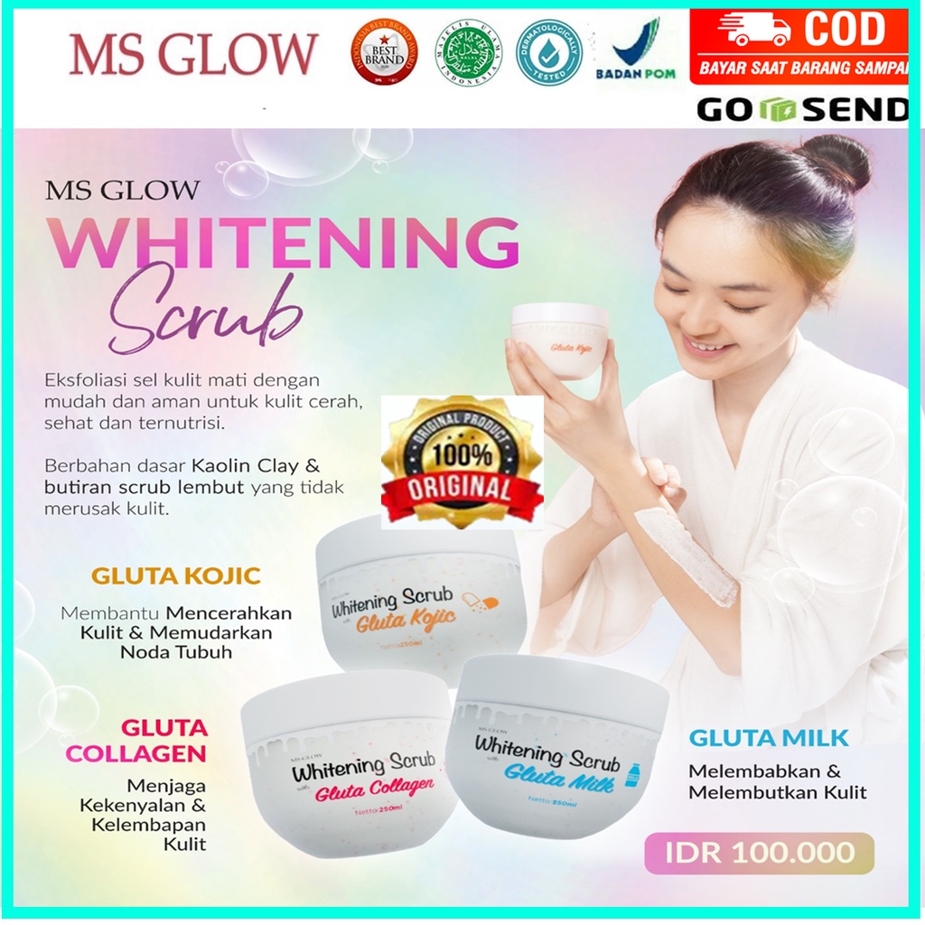 MS GLOW BODY WHITENING SCRUB