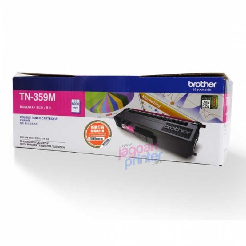 Toner Katrid Tinta Kartrid Brother TN-359M TN 359 Magenta Original