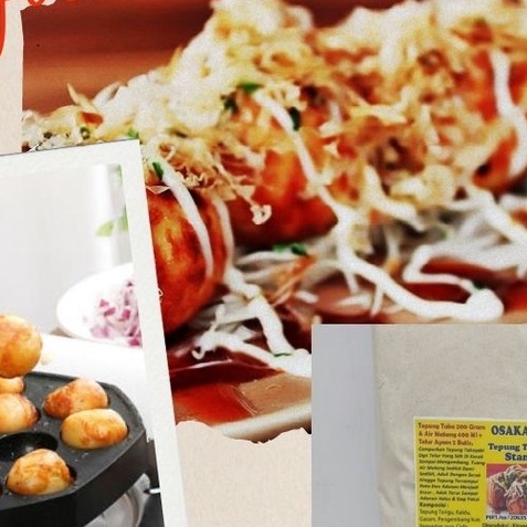 

Tepung Takoyaki Instan -Tepung Special Takoyaki 1 kg