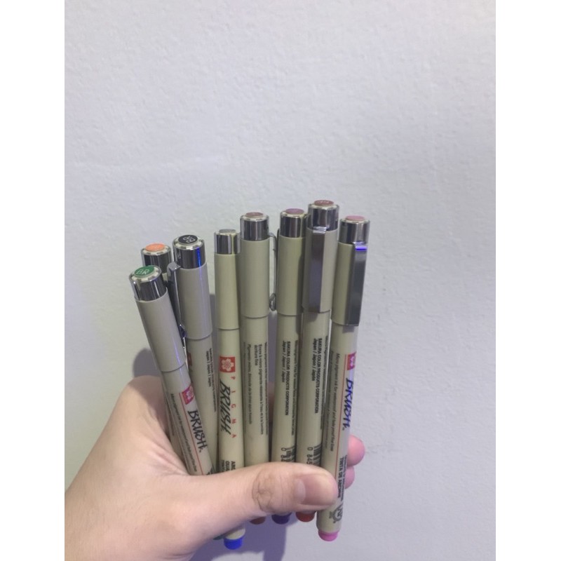 

sakura brushpen (set 7)