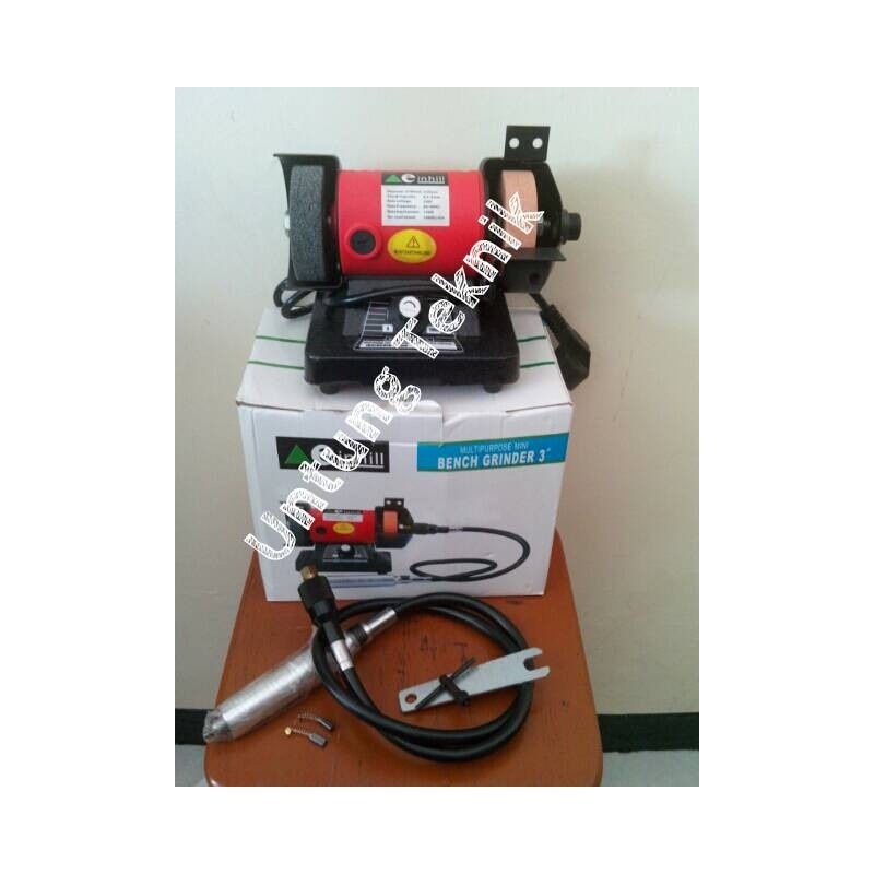 Murah Bench grinder / Gerinda duduk mini 3" Einhill + Tuner