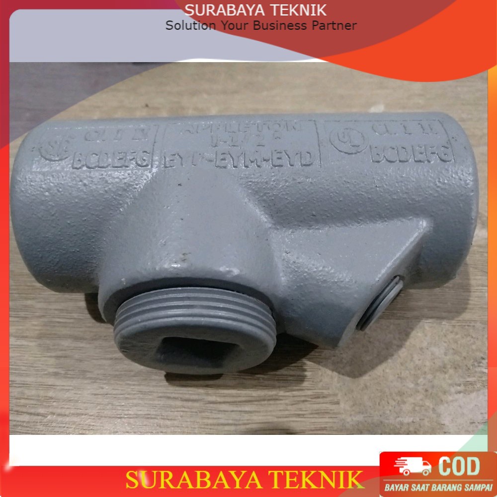 Jual CONDUIT SEAL FITTING EYS5 APPLETON 1.5 INCH EXPLOSIONPROOF Shopee Indonesia
