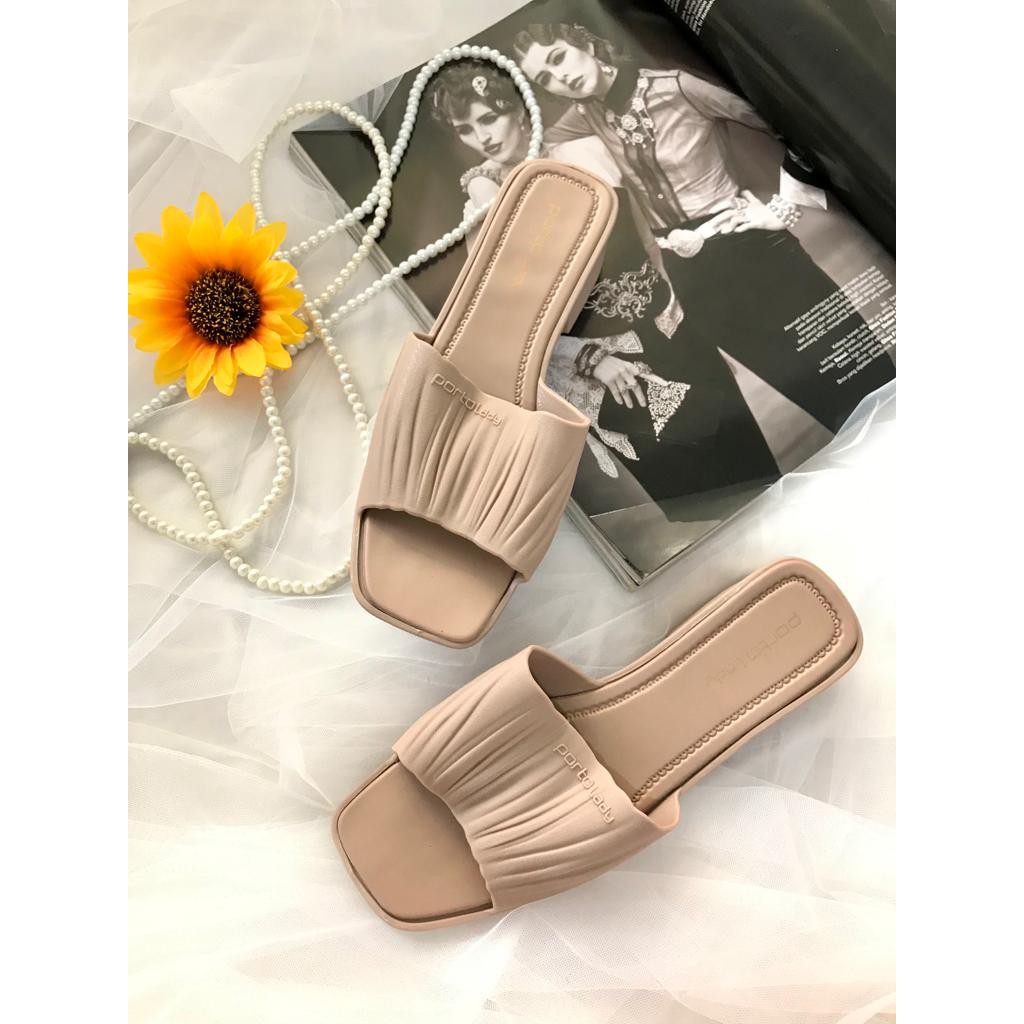 Sandal Slop Kerut Import Mokaya 2039-49 Atau Porto Lady ZEN-Mocca ZEN