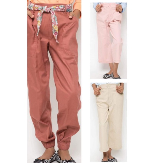 Celana anak perempuan capri pant nevada jogger pant nevada