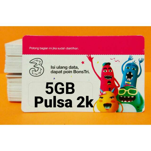 TRI 5GB KHUSUS JARINGAN 3G