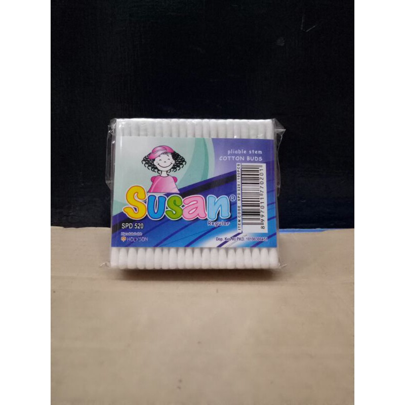 Susan cotton buds regular 100pcs