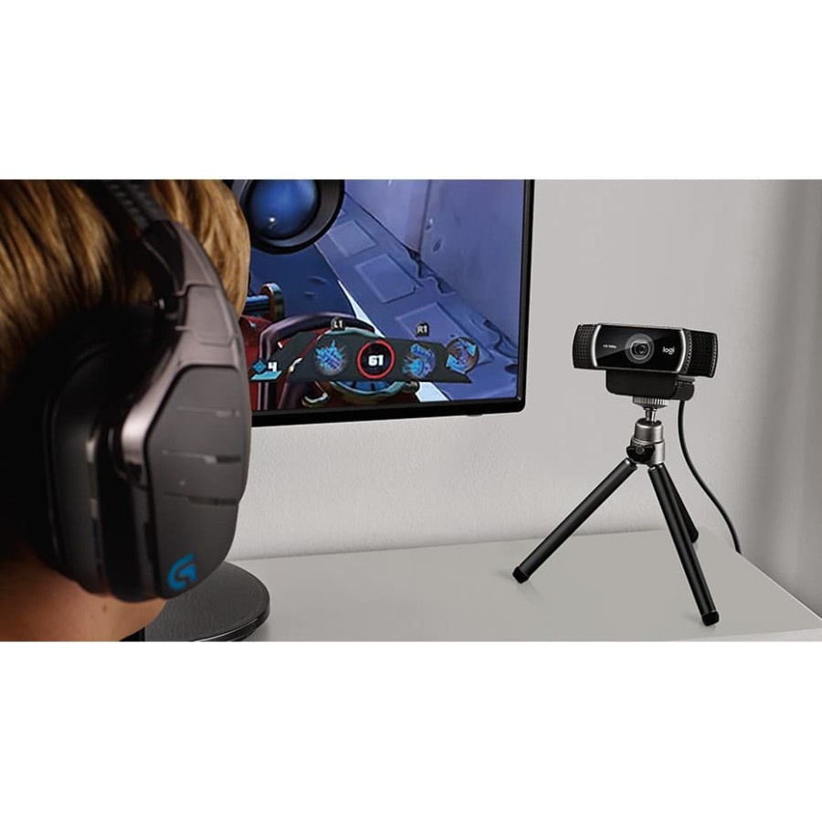 Logitech WebCam C922 Pro Stream Original - Garansi Resmi 1 Tahun