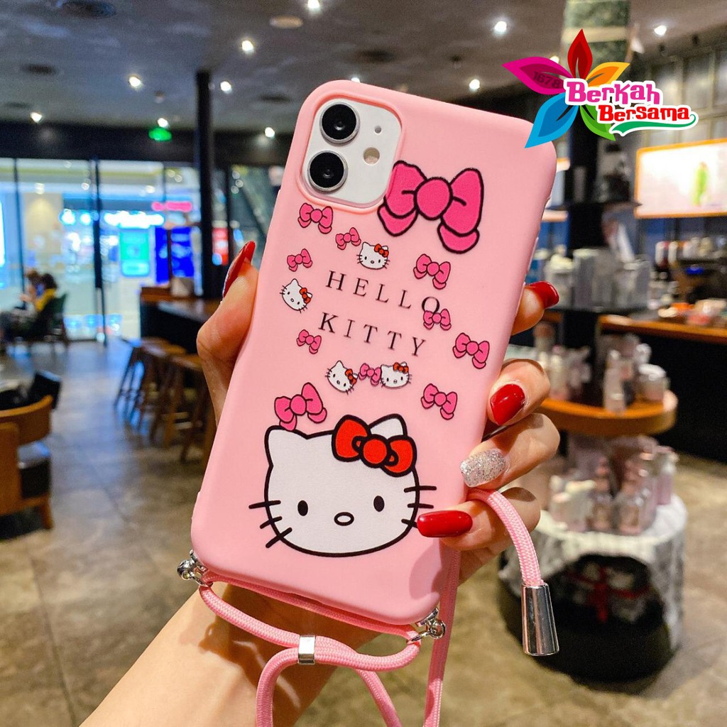 SS155 case Slingcase Lanyard HELLO KITTY Xiaomi Redmi 3 4a 5a 6a 8a 8 9a 9c 9 Pro BB4630