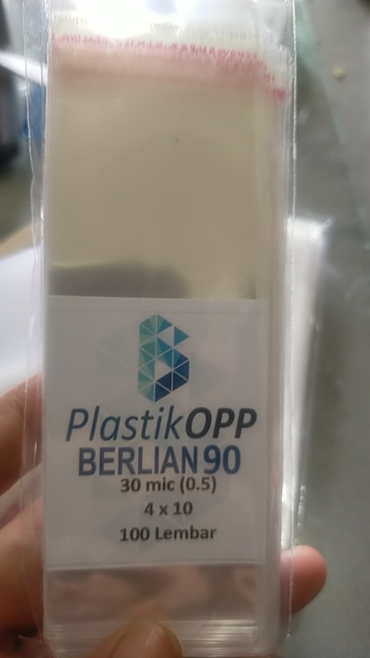 4 X 10 Plastik Opp Tebal 30 Micron (0,5) Plastik Kemasan / Plastik Undangan