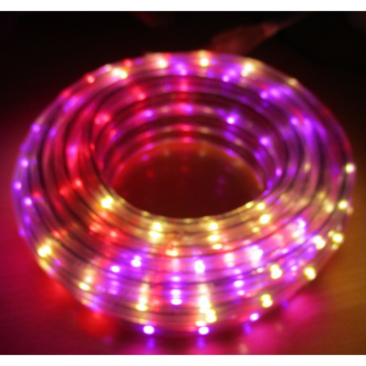 Lampu Selang Gepeng SMD Warna Warni 10m + Colokan Flasher RGB 8 Mode CHAKASU