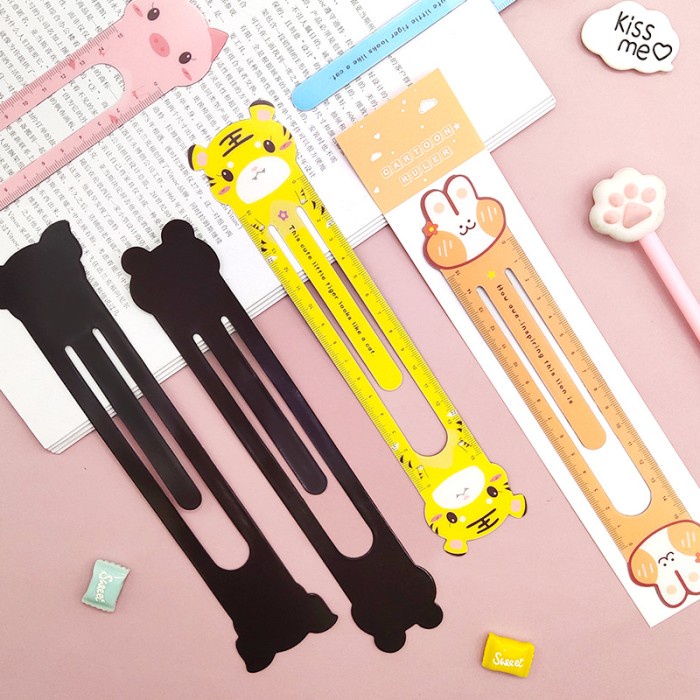 

Penggaris / Bookmarker Pembatas Halaman Buku Motif Aneka Hewan Lucu (15cm)