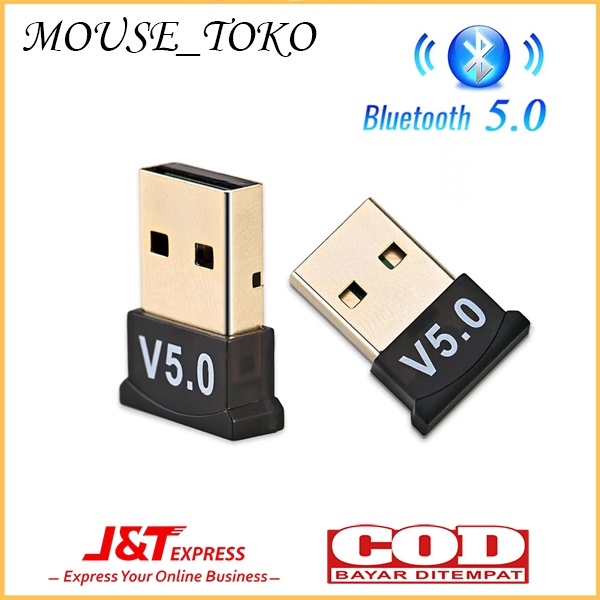 Bergaransi (GGP) Bluetooth USB Dongle / USB Dongle Bluetooth / USB Bluetooth Receiver 5.0 /
