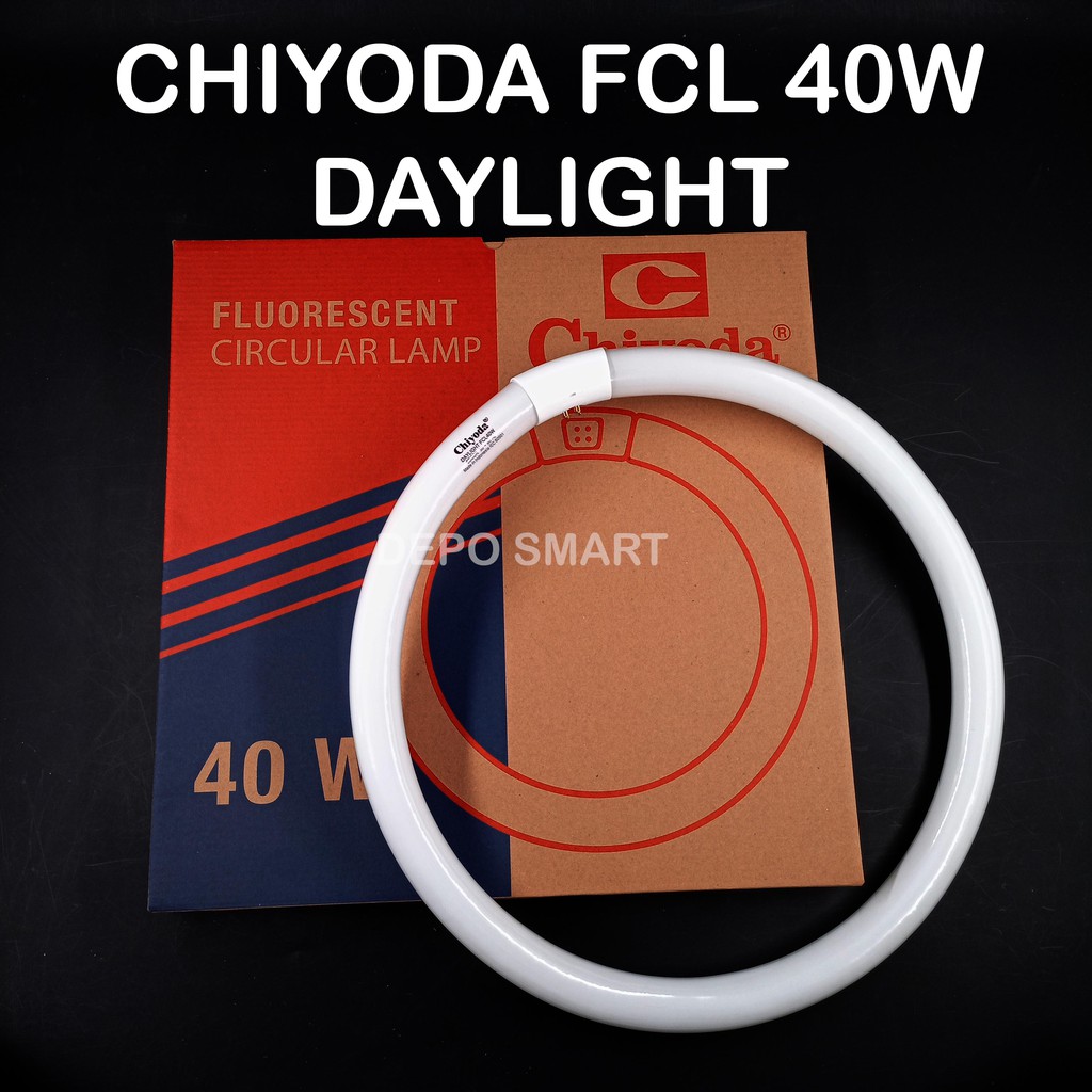 LAMPU CHIYODA FCL NEON RING O 40W DAYLIGHT PUTIH - MURAH HEMAT