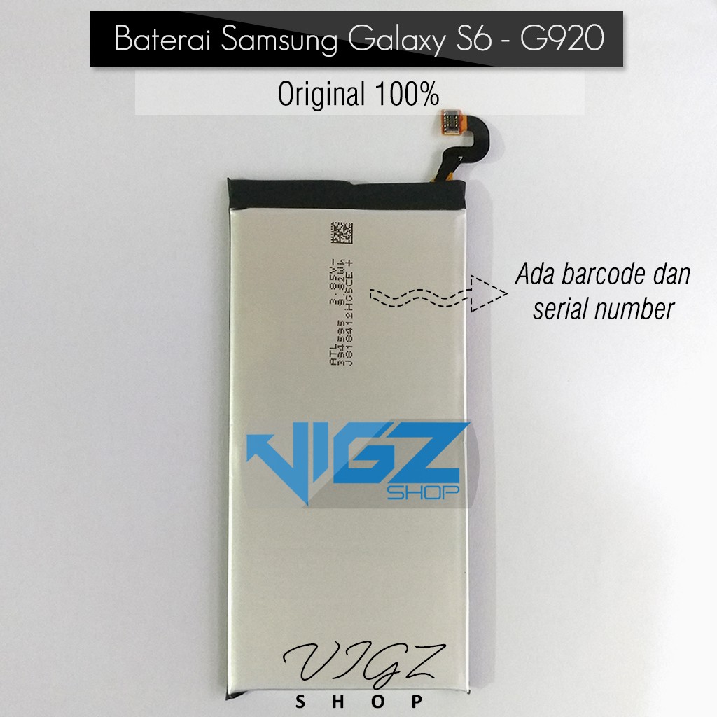 Baterai Samsung Galaxy S6 G920 Original 100%