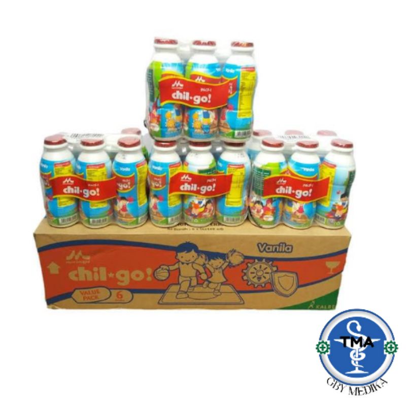 

Chil go Cair Vanila Coklat Strrawberry 1 karton
