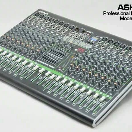Mixer Ashley V16FX V 16FX V 16 FX Full 16 Mono EQ + 99 Efek Digital