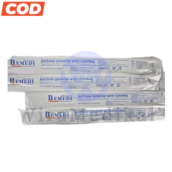 Suction Catheter Remedi With Control Fr10 dan Fr12 / Suction Cateter /S. Chateter