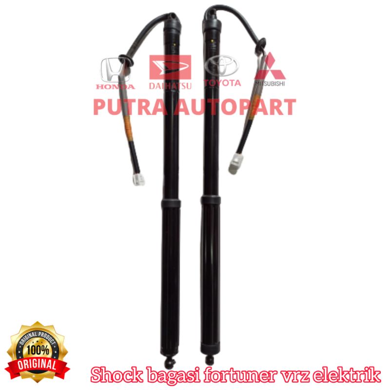 shock bagasi fortuner vrz elektrik 2016up 1set original