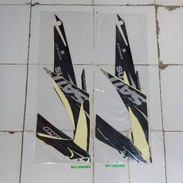 striping satria fu 2013/2014 hitam