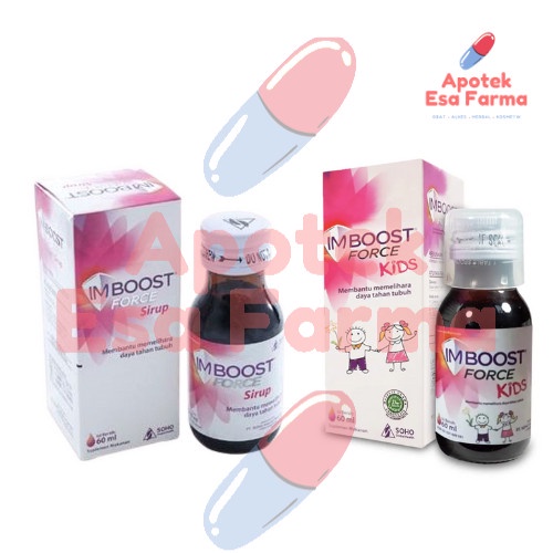 

Sirup Imboost Force Syrup Daya Tahan Tubuh