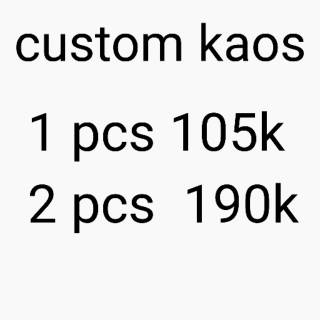  Custom  kaos  satuan  Shopee Indonesia