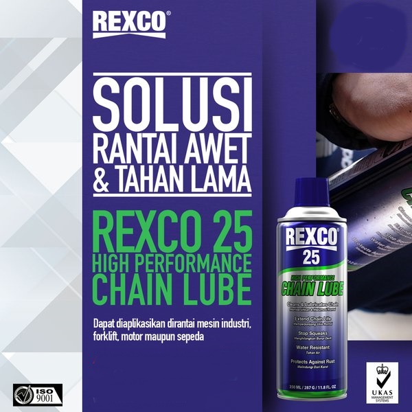 Rexco 25 Chain Lube / Cairan Pelumas Rantai