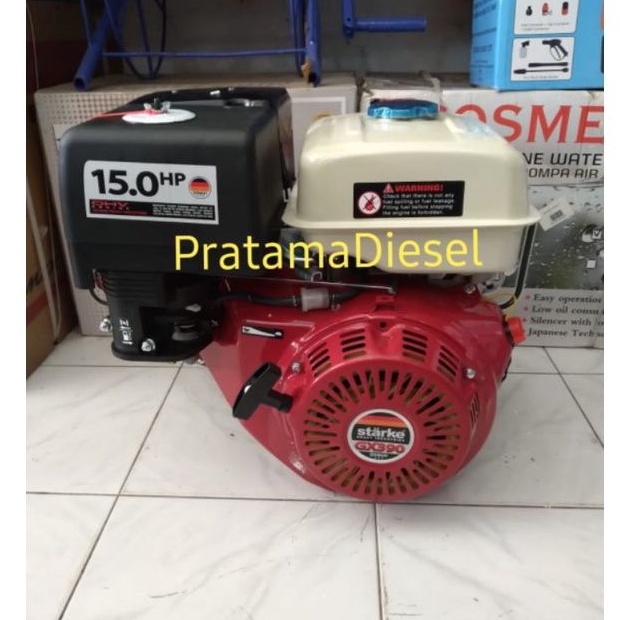 Mesin penggerak serbaguna STARKE GX390(15HP)Mesin penggerak bensin GX390