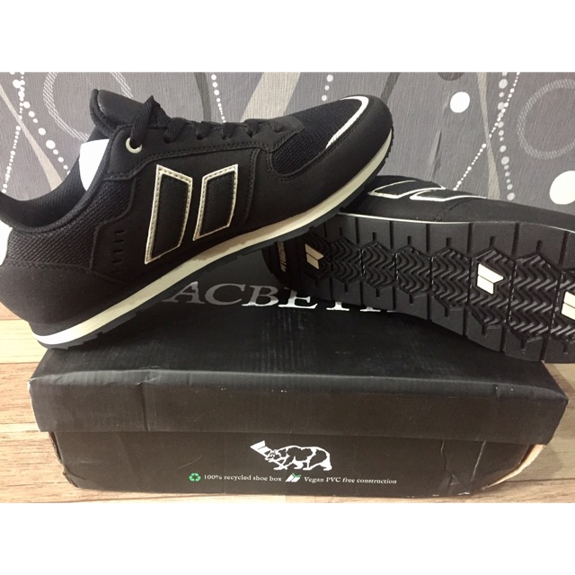 Macbeth Fischer Black Beige/Cement Era Saban Spring 2017 (Up Size) Size 9/42 Original