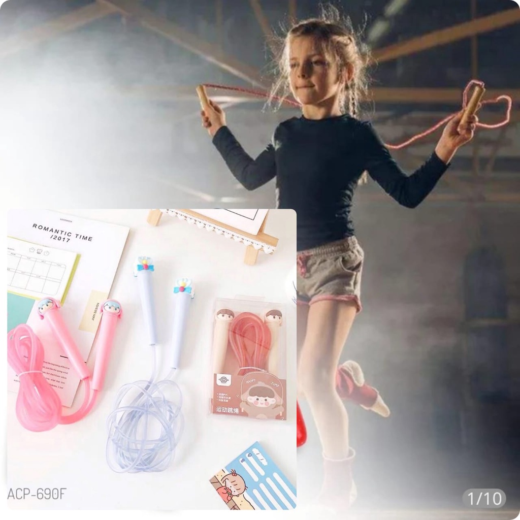 Tali skipping/Lompat Tali Karet Karakter