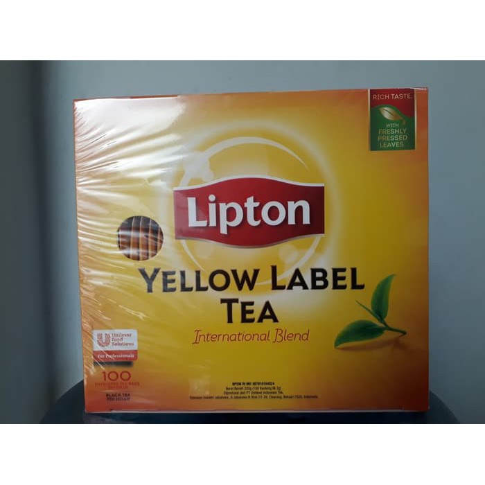 

LIPTON YELLOW TEA ENVELOP 2gr
